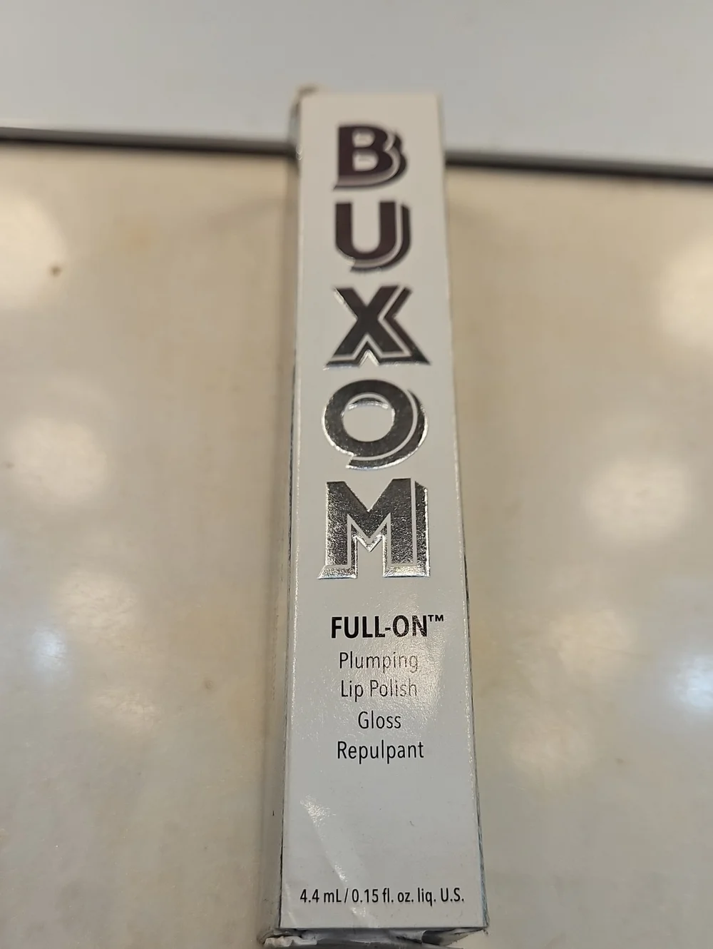Buxom Full-On Plumping Lip Polish Gloss - Silver & White Packaging